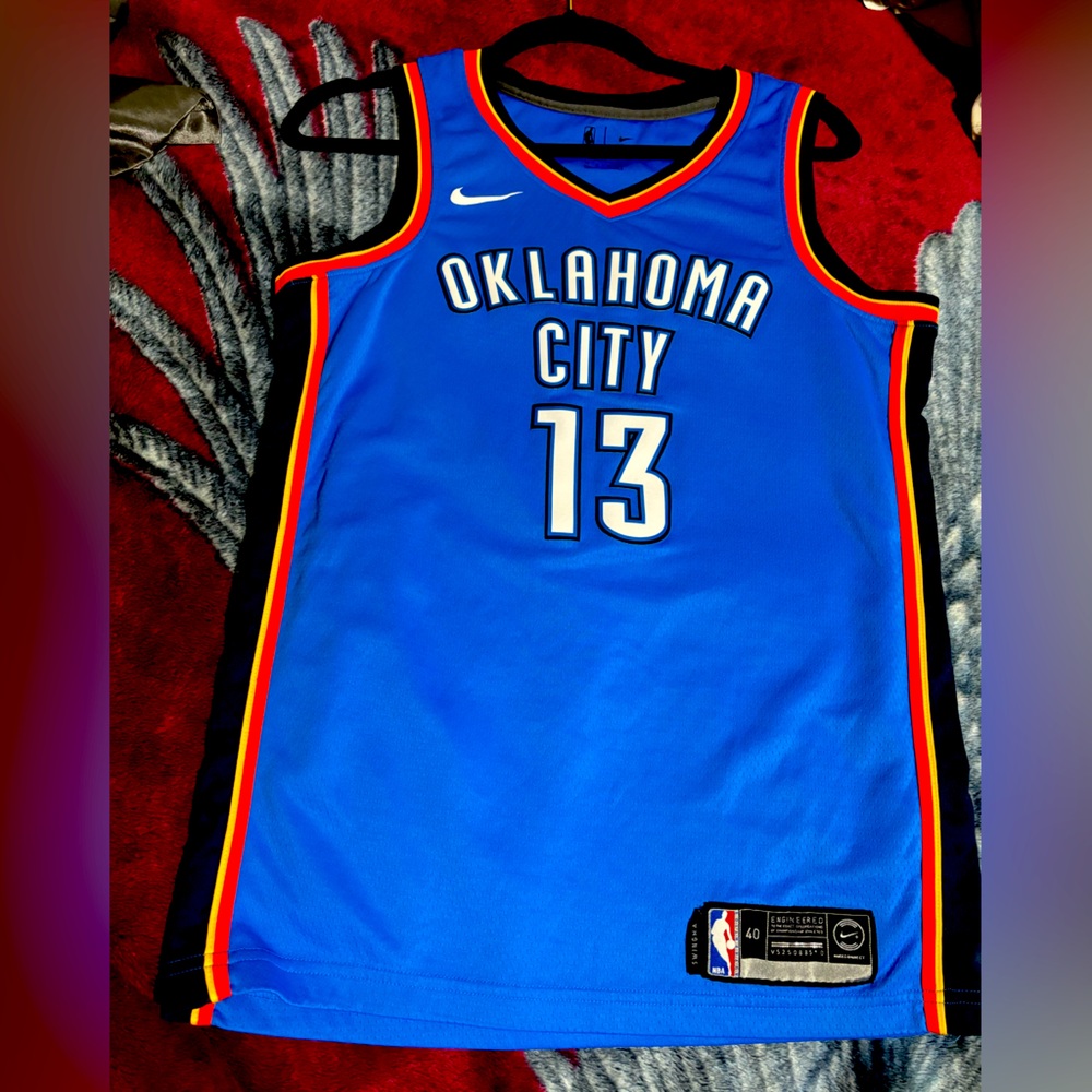 Paul George Oklahoma City Thunder jersey